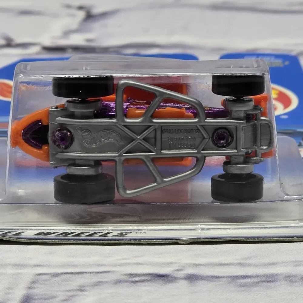HOT WHEELS SLIDEOUT WINGED SPRINT CAR 1998 FIRST EDITION 2/40 COLLECTOR #640 TUB